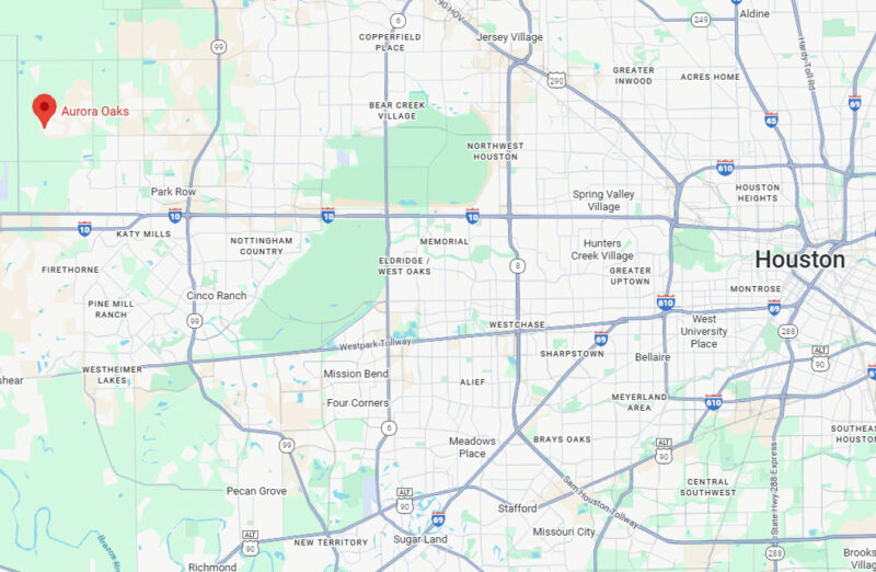 Aurora Map – Katy Texas Real Estate Information Aurora Map