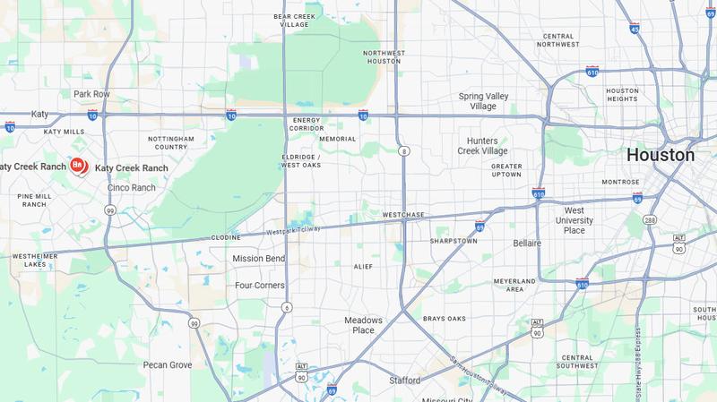 Katy Creek Ranch Map