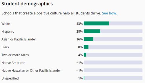 cinco ranch high school demographics