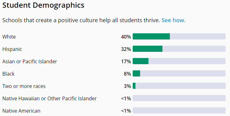 cinco jr high demographics