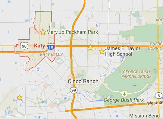 katy-tx-city-map