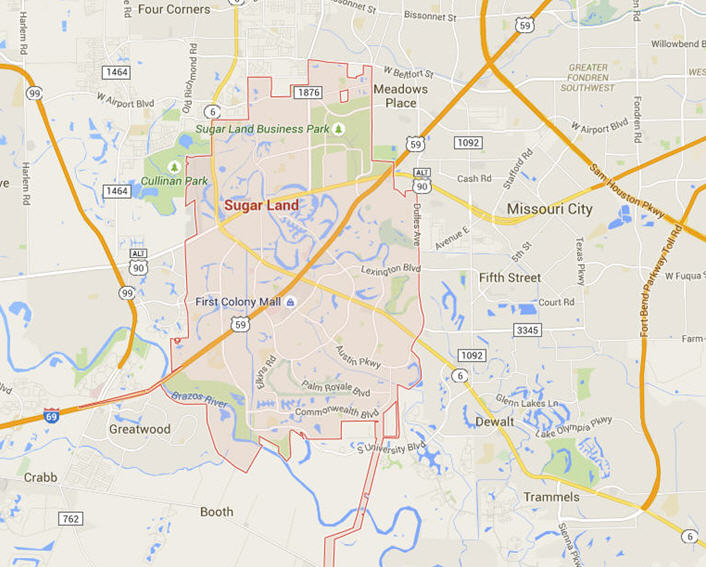 map-sugar-land