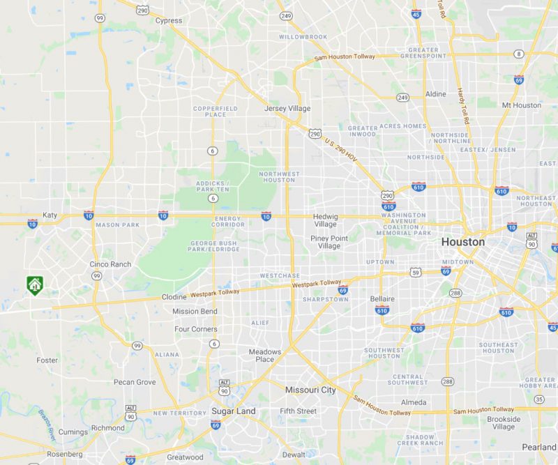 westheimer lakes north map 1