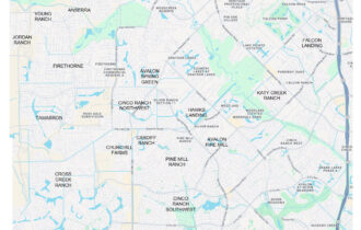 Katy Southwest Map