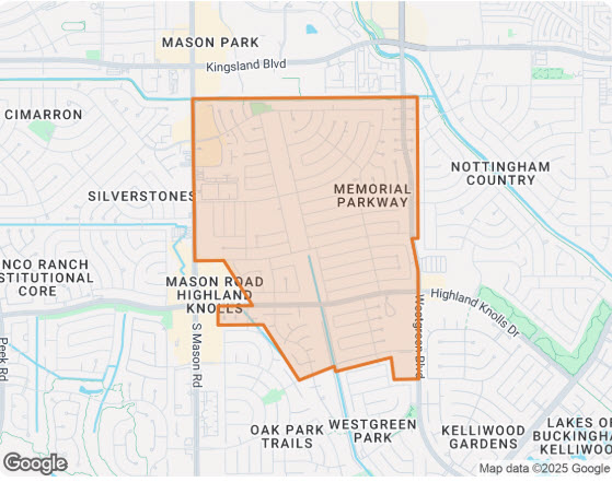 Memorial Parkway Map 2