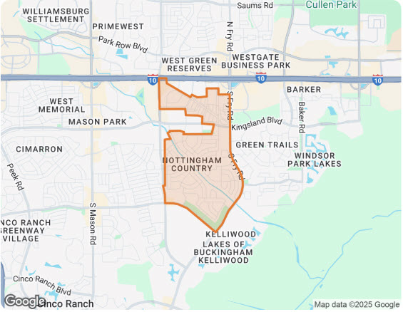 Nottingham Country Map 2 – Katy Texas Real Estate Information Nottingham Country Map 2