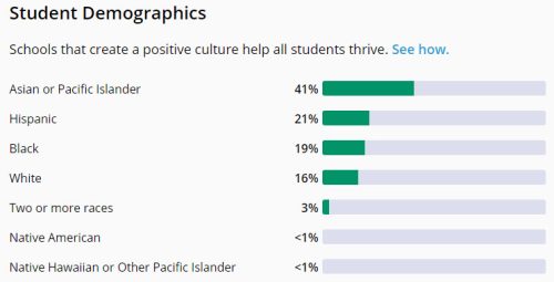 dulles high school demographics