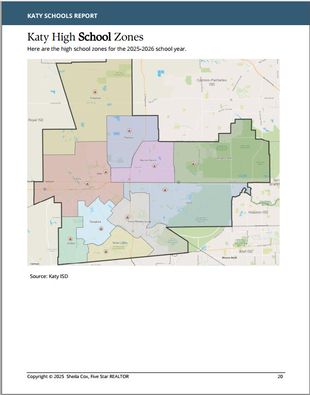 schools-report-zones – Katy Texas Real Estate Information Katy School Zones Map