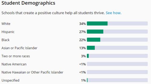 ridge point high school demographics